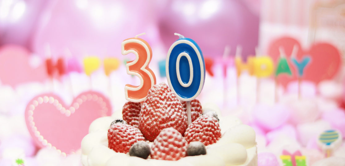 30歳の女性上司への誕生日ケーキ