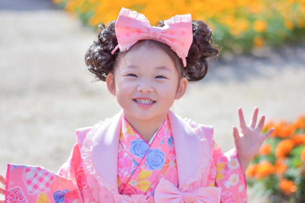 3歳 七五三 女の子