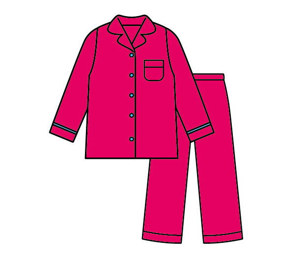 パジャマ イラスト 無料